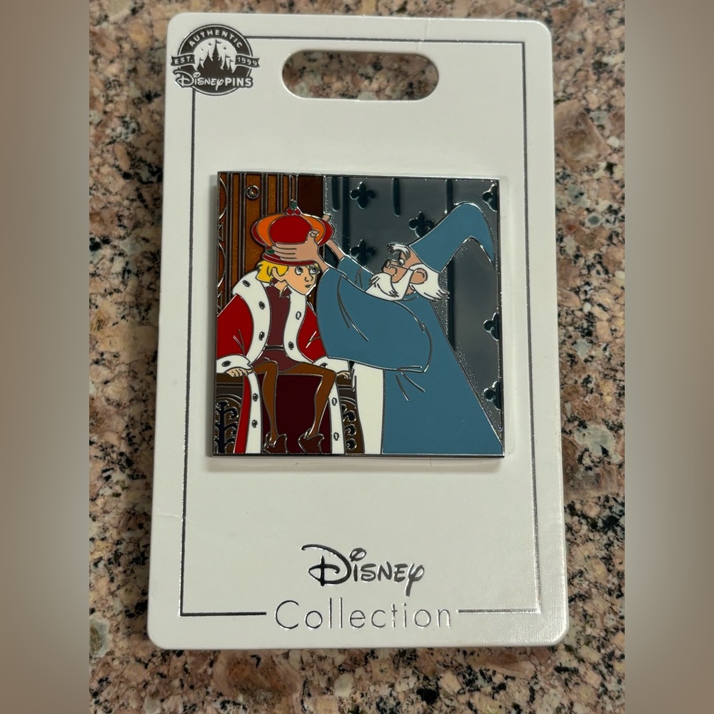 Disney Pin - The Sword In The Stone - Wart And Merlin